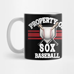 Proud Name Sox Graphic Property Vintage Baseball Mug